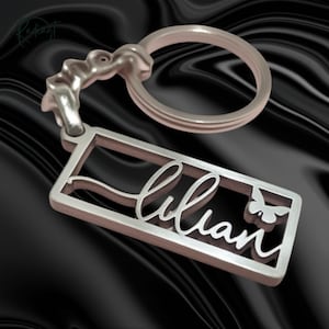 Custom Gift Keychain Birthday Personalized Name Keyring | Durable Stainless Steel Key Chain