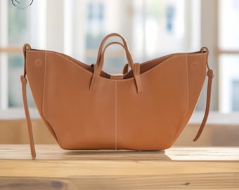 PU Tote Bag, Handbag,  Shoulder Bag, PU Purse, PU Bag, Gift for Her, Wing Bag Large Capacity, Versatile Tote Bag
