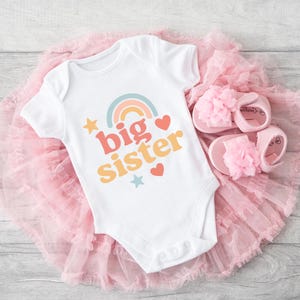 Big Sister Toddler Shirt – Cute Kids Tee for Sibling Reveal – Big Sis Gift – Pregnancy Announcement – Big Sister To Be Outfit