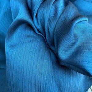 Silky Crepe Satin Fabric: Glossy Polyester Charmeuse - By The Yard