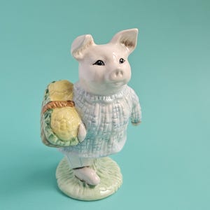 Vintage Royal Albert Beatrix Potter Little Pig Robinson Figurine