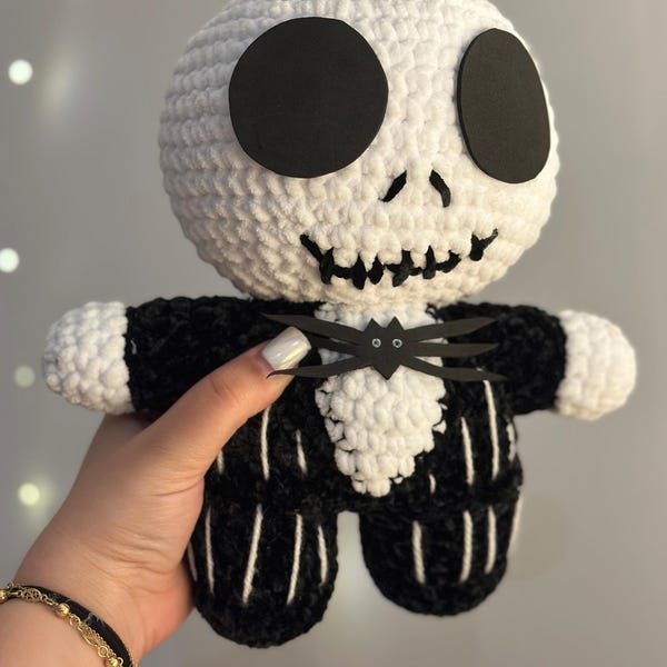 Jack Plushie The Nightmare Before Christmas - Gehäkeltes Plüschtier