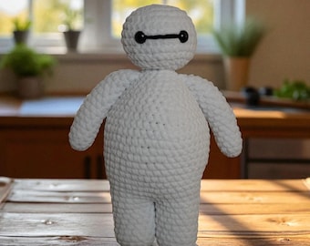 Baymax - Virkad plyschleksak - Bästa presenten