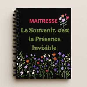 Teacher Gift - Touching Quote - Memory is the invisible presence