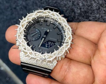 VVS Moissanite Iced Out Watch: Custom 2100 Hip Hop Bustdown Wristwatch