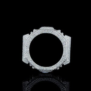 Moissanite Iced Out Bezel for GA2100, VVS1 Luxury Watch Case