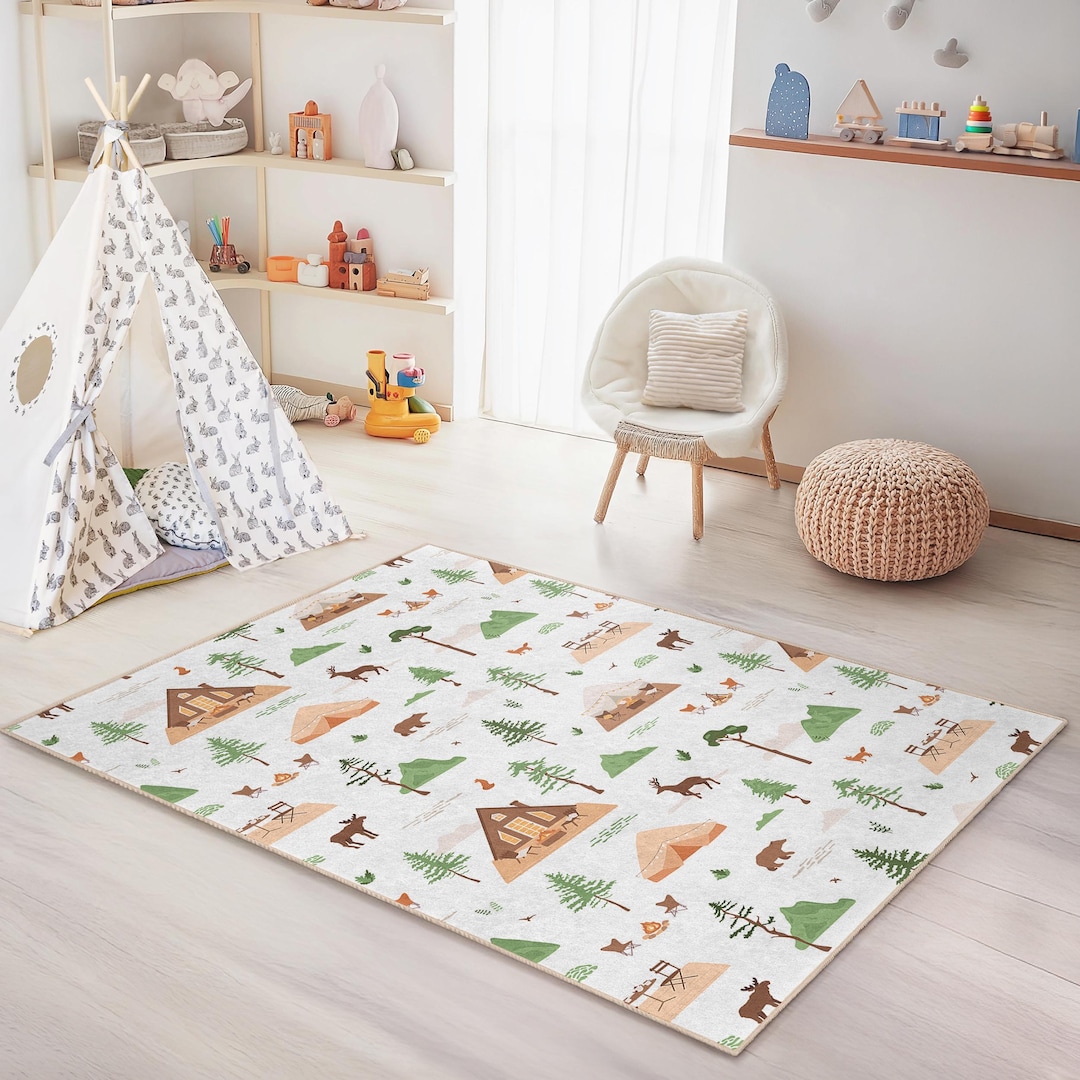 Tapis forestier pour enfants Flair Rugs