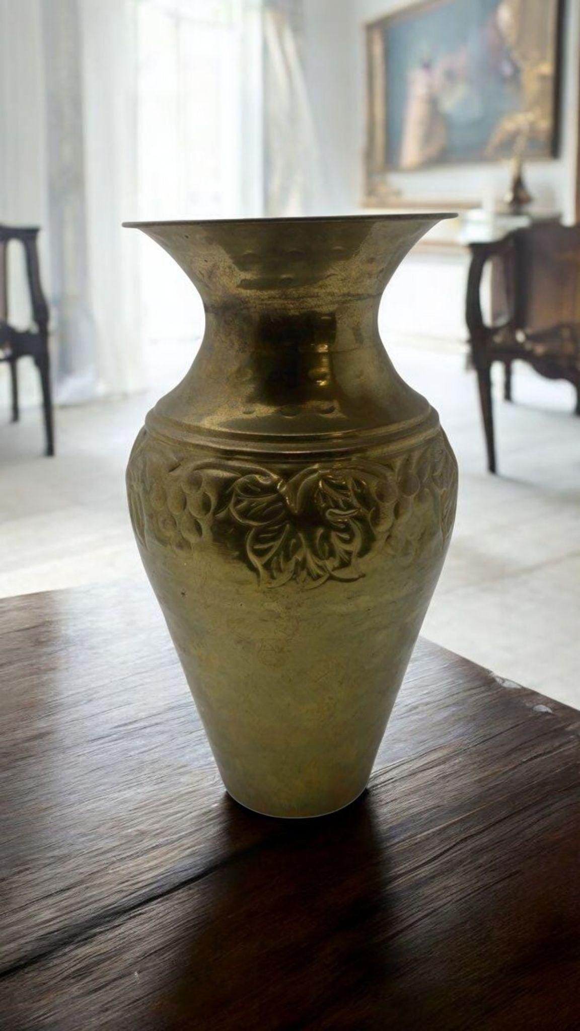 インド製の真鍮製の壺 - Etsy 日本