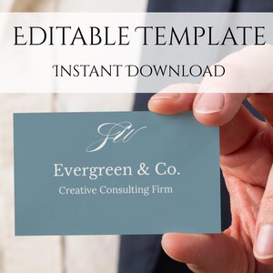 Hochzeit Vendor Business Card Template Bundle | 3 Farbstile | Bearbeitbares Canva Design