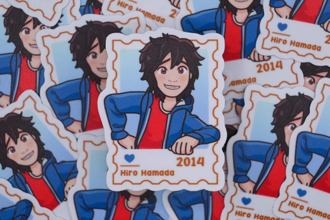 Hiro– First Class Postage Sticker - Etsy