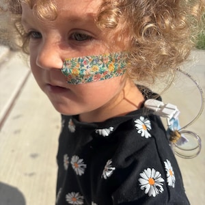 Wildflowers • Tube Tape •  Feeding tube, NG, NJ, PICC, Central lines, Oxygen Cannula  • Hypafix Medical Tape • 6