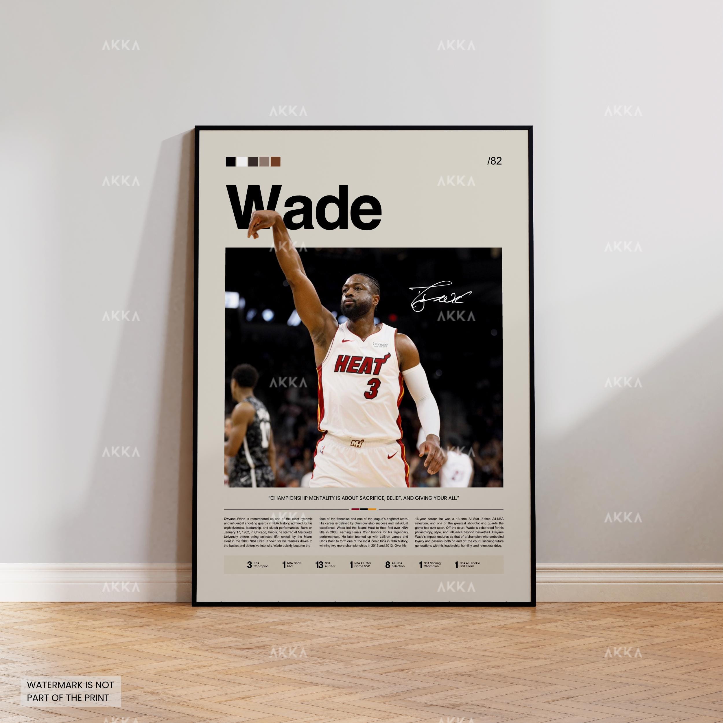 Dwayne Wade Poster Australia
