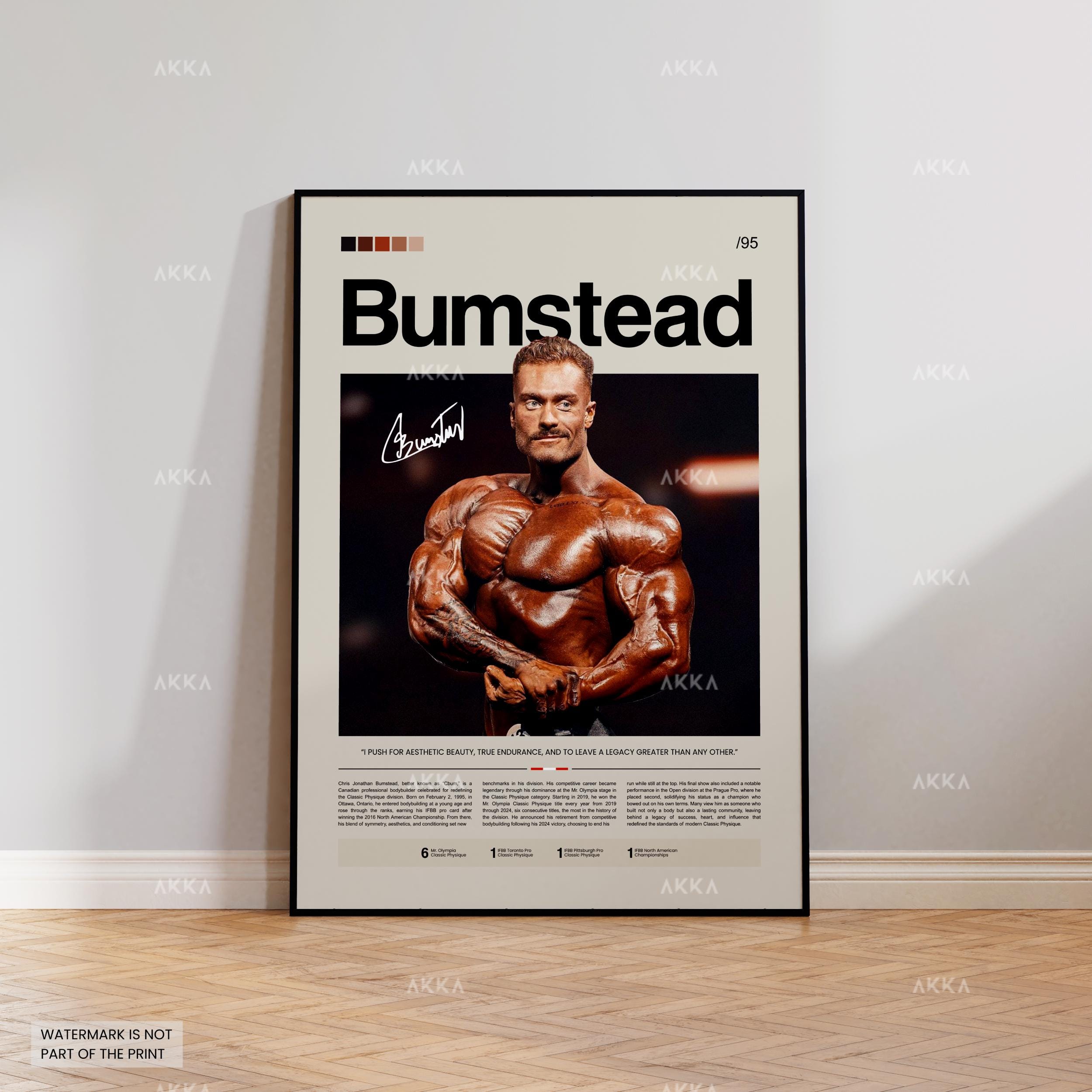 Chris Bumstead Poster