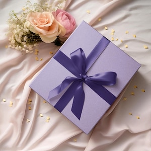 Lavender Mist Wrapping Paper, Solid Color Gift Wrap for Christmas, Birthday, Wedding, Holiday, Gift for Her, Gift for Him