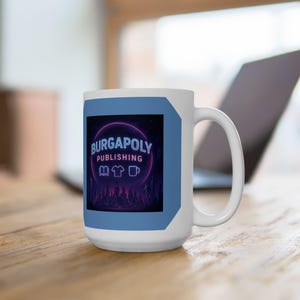 Burgapoly セラミックコーヒーマグ、レトロゲーム愛好家へのギフト、ユニークなゲーマーマグ、楽しいオフィス装飾、ゲーマーへの誕生日プレゼント