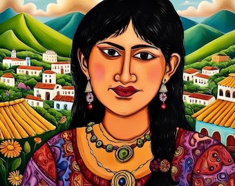 An Indigenous Lady from Oaxaca