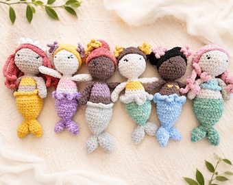 Custom Made Crocheted Mermaid