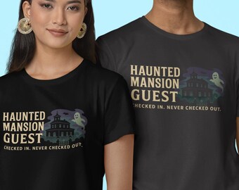 Haunted Mansion Guest T-Shirt: Spooky Theme Park Tee