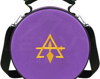Masonic RSM Crown Cap Case Hat Foldable for Freemasons