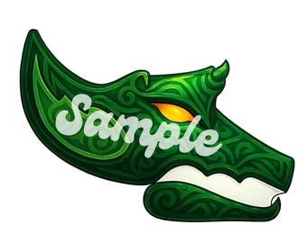 Dragon Puppet Design-Eared Dragon - Digital Download