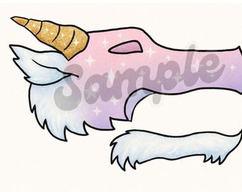 Dragon Puppet Design-Horned Dragon - Digital Download