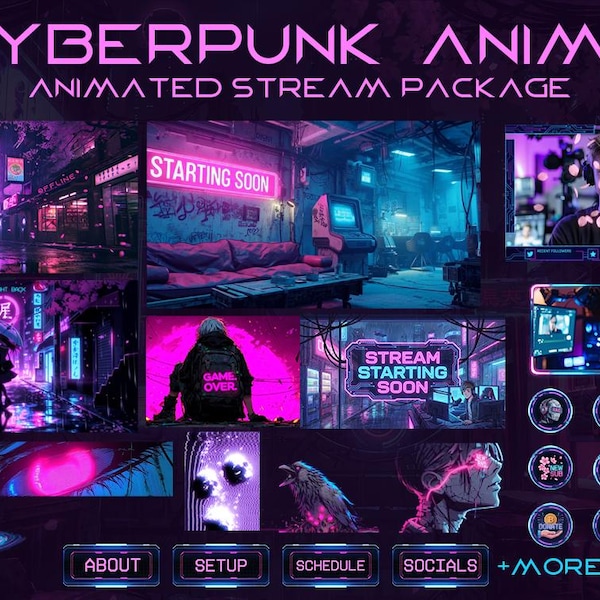 Anime Display Layout Anime Layout - Etsy