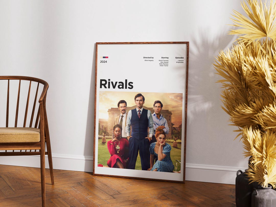 Rivals Poster, Movie Poster, Movie Print, Film Poster, Movie Wall Art ...