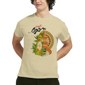 Happy onam in Malayalam T-shirt