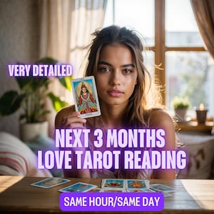 Lettura dei Tarocchi dell'Amore per i prossimi 3 mesi / Lettura dettagliata dei Tarocchi dell'Amore / Lettura psichica / Previsione del futuro / Consigli sull'amore nella stessa ora