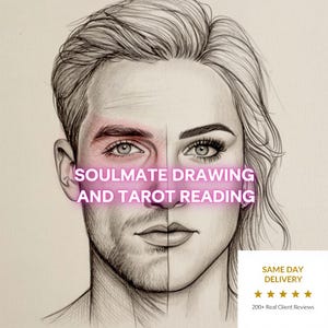 Soulmate-tekening op hetzelfde uur en paranormale tarotlegging | Teken mijn soulmate | Lezing toekomstige echtgenoot | Tweelingvlam | Snelle levering