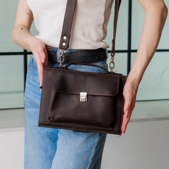 Leather book bag, Leather book holder, Leather book cover, Book handbags, Custom book bag, Book cover with pocket, Book carrier bag