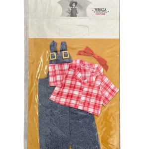Shirley Temple Rebecca of Sunnybrook Farm Outfit, 1974 15”