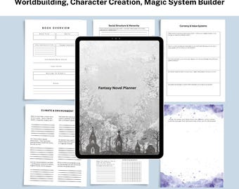 Planificador de novelas de fantasía: Ideas para la escritura creativa, Creación de mundos