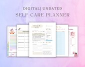 Digital Self Care Planner, Mental Health Journal, Wellness Journal, Daily Mood Tracker, Mindfulness Journal, ADHD Emotion Tracker for Tablet
