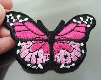 Patch Butterfly Iron On or Sewing on Embroidery Patches Appliques Embroidered Patch