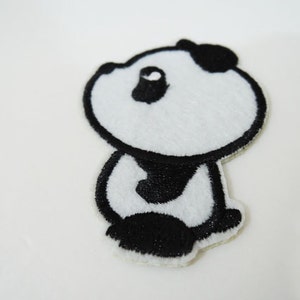 Cute Panda Patch Animal Cartoon Patches Badge Patch Applique ...