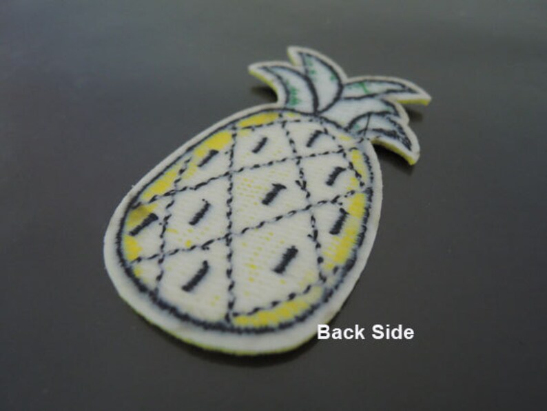 Pineapple Patch Fruit Patches Yellow Patch Applique Embroidered Patch ...
