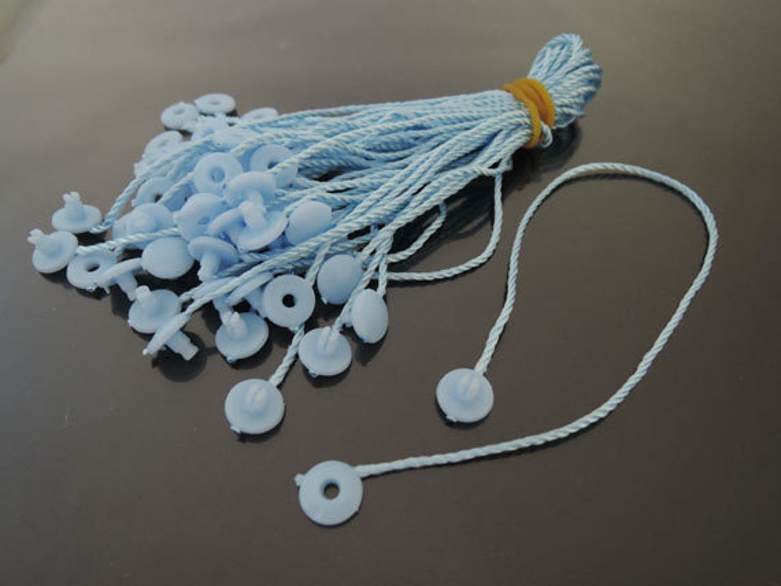 Hang Tag String 100pcs Light Blue Clothing Hang Tag String Etsy