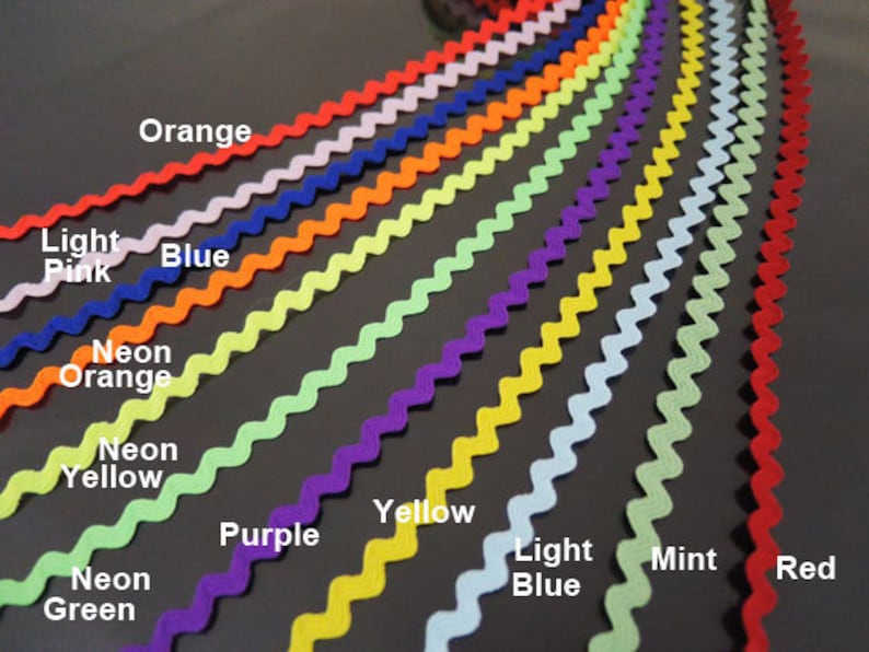 Ric Rac Trim 1/4