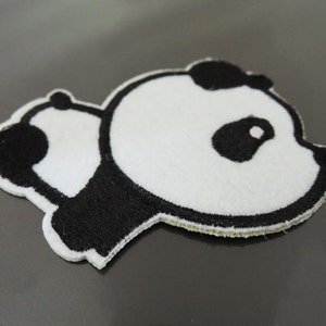 Cute Panda Patch Animal Cartoon Patches Badge Patch Applique ...