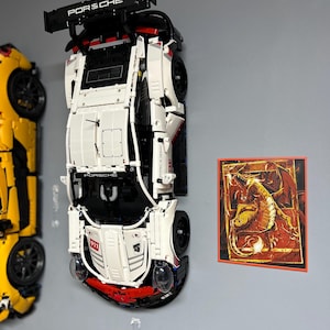 Lego Porsche RSR Wall Mount