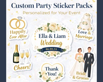 Custom Stickers and Party Favors