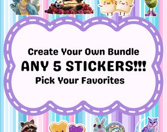 Create your own sticker bundle