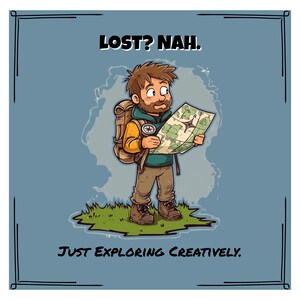 Funny Hiking Sticker Pack: Sarcastic Outdoors Adventure Decals