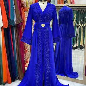 Moroccan Takchita-Women’s caftan-Moroccan Wedding Dress-Moroccan Party Dress-Moroccan Bride Outfit-Moroccan Evening Dress-Luxury Takchita