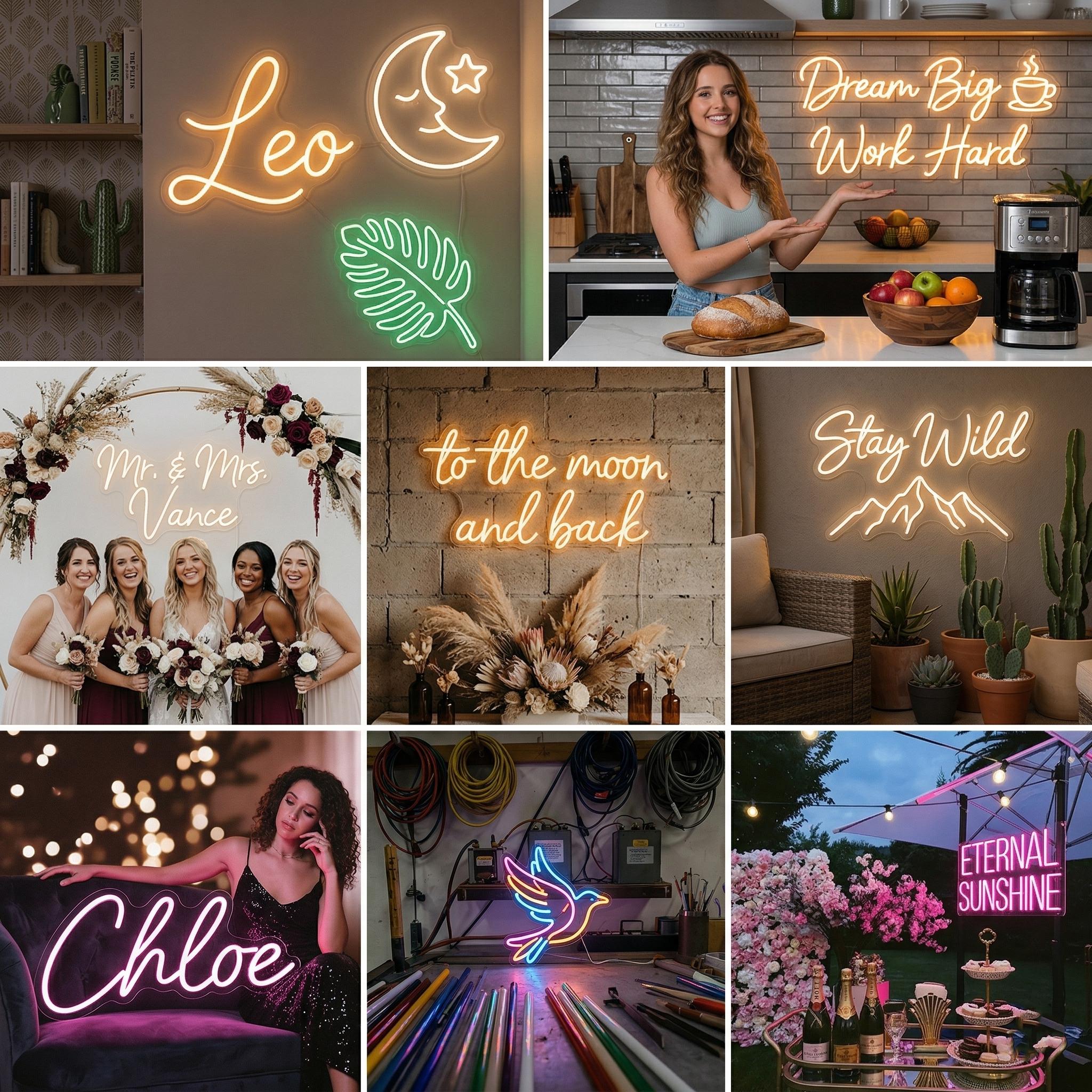 Custom Neon Sign for Business, Personalized Logo Sign LED Light for ...