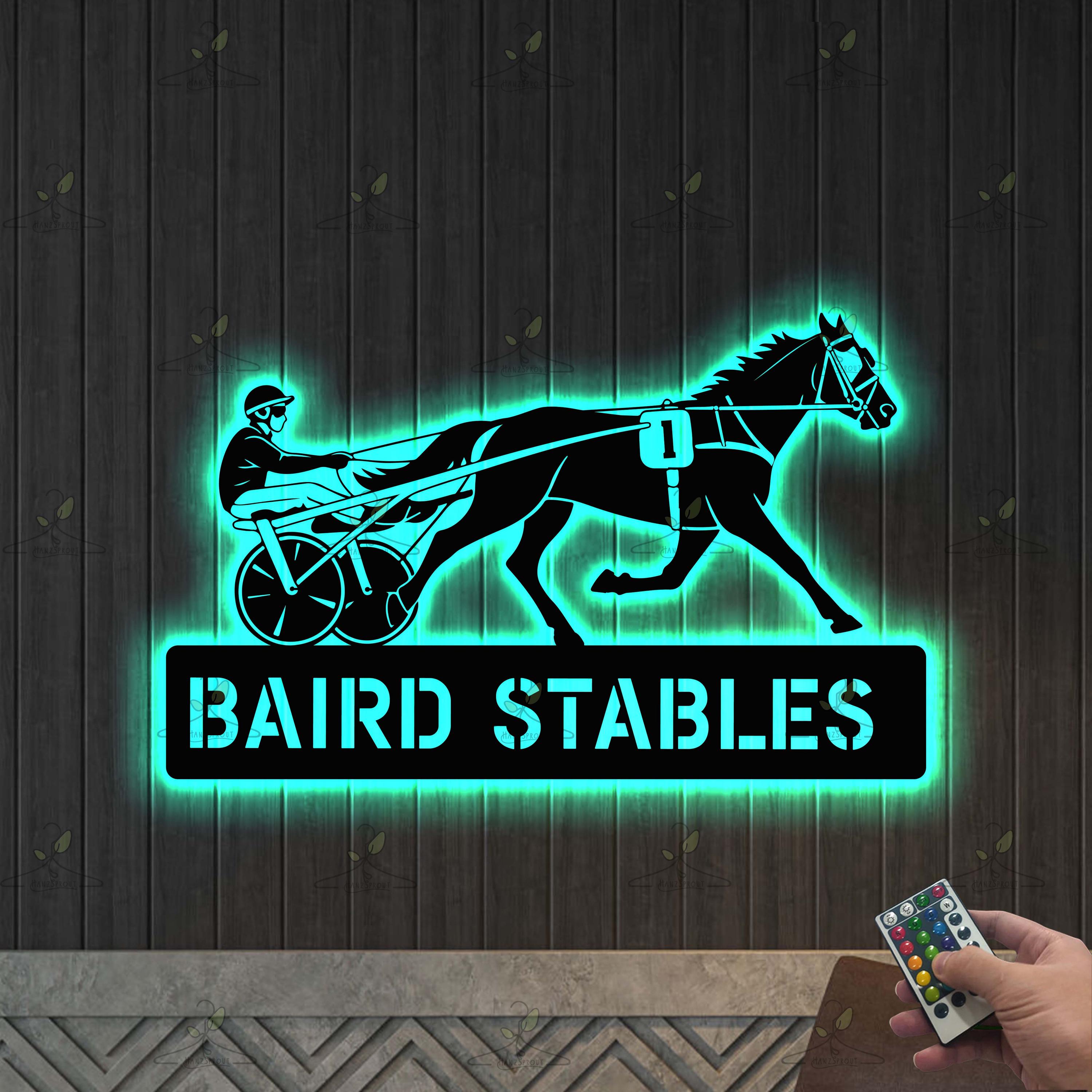 Horse Racing Lamp - Etsy