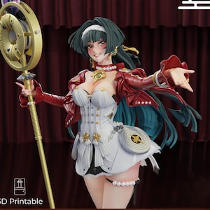 Astra Yao From Zenless Zone Zero - STL Model for Resin Printer Figure 3D Printing - High Quality Diorama