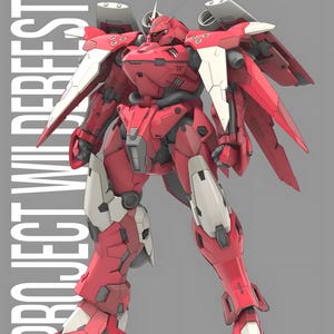 UG Wildebeest Gundam 1/100 High Quality Robot - STL Model for Resin Printer Figure 3D Printing
