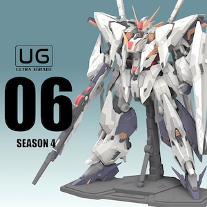 UG06 Xi Gundam 1/100 High Quality Robot - STL Model for Resin Printer Figure 3D Printing